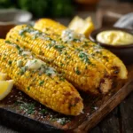 Air Fryer Recipes Corn on the Cob That Taste Like Summer in Every Bite 5 air fryer recipes corn on the cob prepared with butter and herbs, served hot on a rustic table