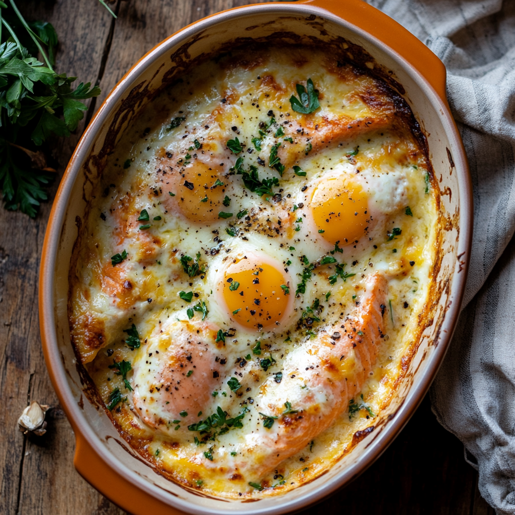 Salmon and Eggs: The Best Low-Carb Power Breakfast You’ll Love 10 Baked salmon and eggs breakfast casserole