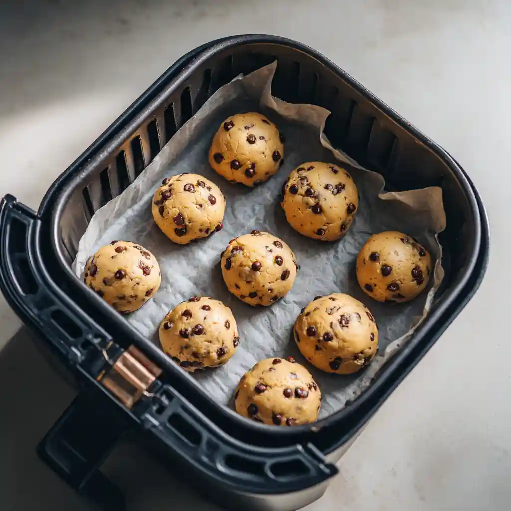 Air Fryer Cookies Recipes That Actually Work 6 cookie dough in air fryer