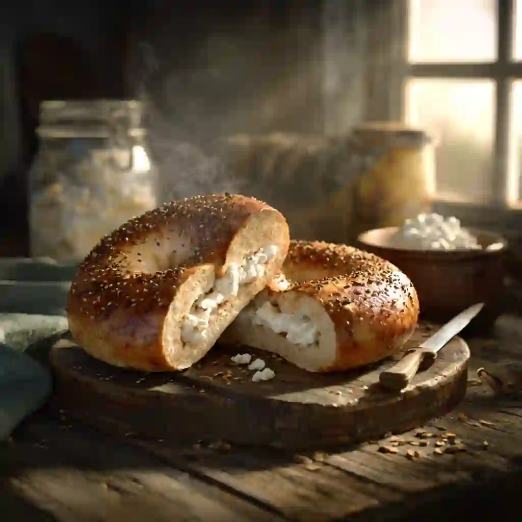 High protein bagel recipe with Greek yogurt