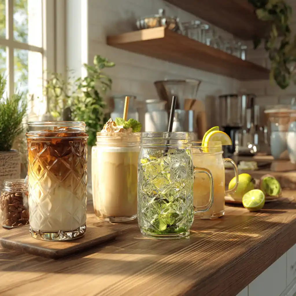 drinks to make at home in a cozy kitchen setting