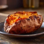 Sweet Potato in Air Fryer: Easy, Crispy, and Delicious Every Time 6 Sweet potato in air fryer with crispy skin and fluffy orange center