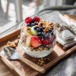 High Protein Yogurt Bowl for Lunch: A Fresh Way to Power Your Day 9 Served high protein yogurt bowl with fruit, nuts, and granola