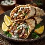 Chicken Shawarma with Garlic Sauce , Juicy, Spiced & So Flavorful!