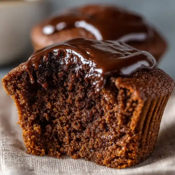 Valentine’s Day Chocolate Ganache Cupcakes (Rich & Glossy AF) 6 chocolate cupcake ganache texture resized under40kb