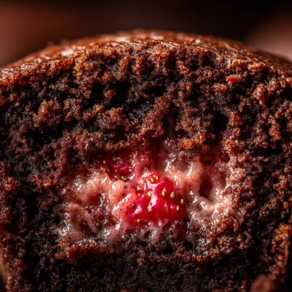 Chocolate Strawberry Valentine Cupcakes 4 chocolate strawberry valentine cupcakes texture optimized