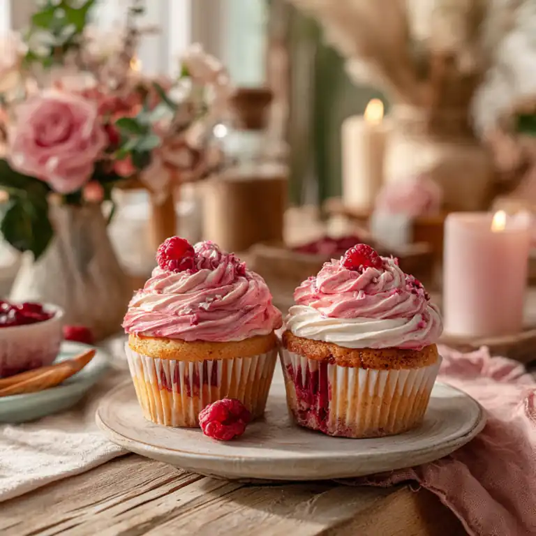 raspberry valentine cupcakes under40kb