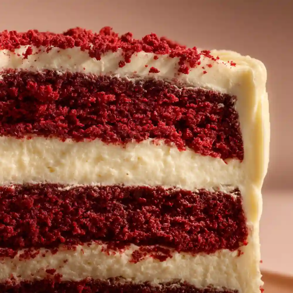 red velvet cheesecake texture optimized