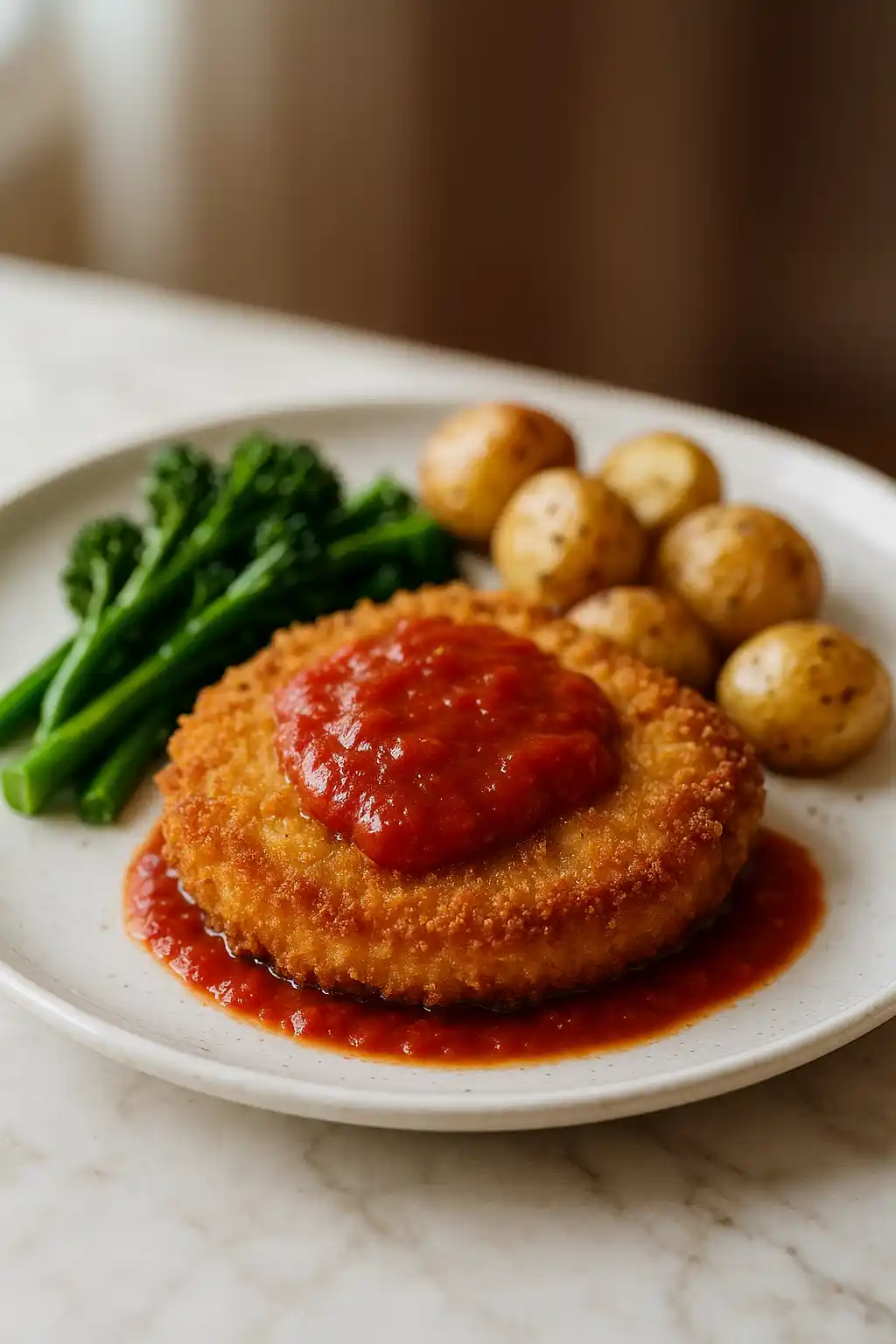 Crispy Garlic Chicken Rice Bowl with golden fried chicken, sticky garlic glaze, and fluffy rice